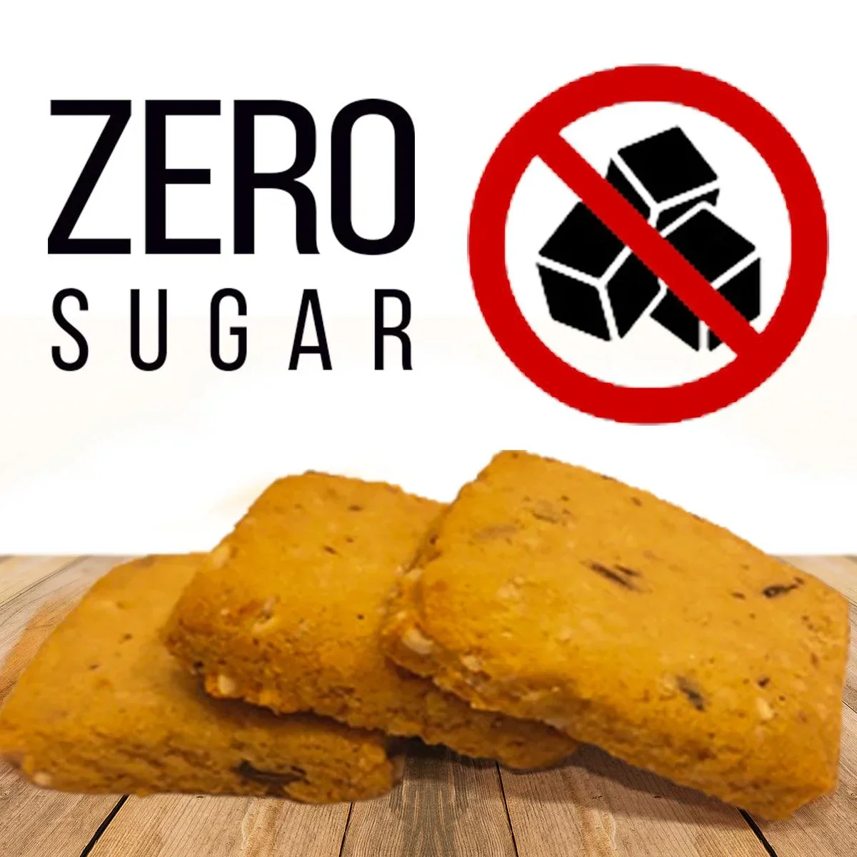 NutroActive Keto Jeera Cookies Salted 0.5g Net Carb Zero Sugar - 200g - Image 3