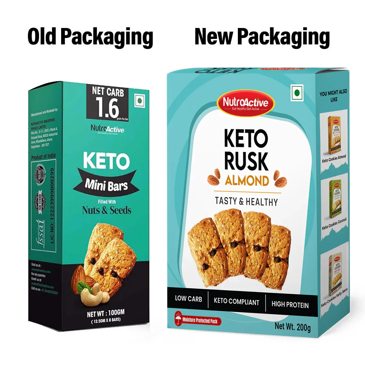 NutroActive Keto Rusk- 200g - Image 5