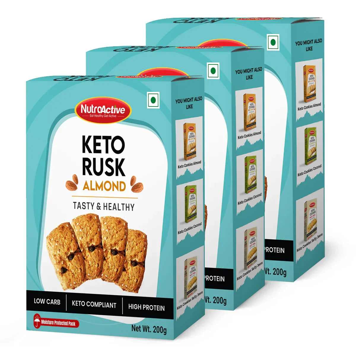 NutroActive Keto Rusk- 200g - Image 6