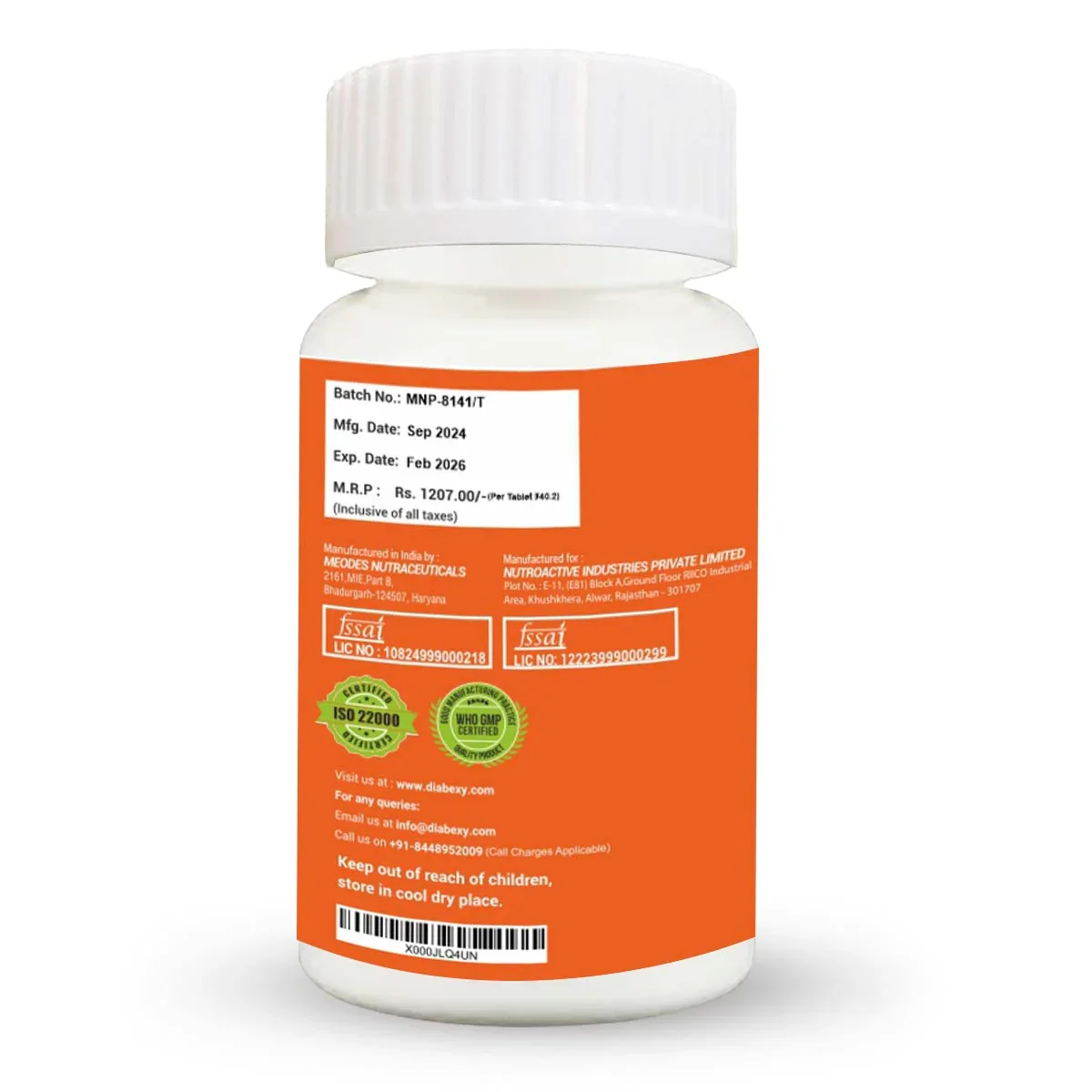 Nutroactive Lipoquick Bullet (Fat Burner, Thyroid Supplement ,Weight Management Product) 30 Tab - Image 2