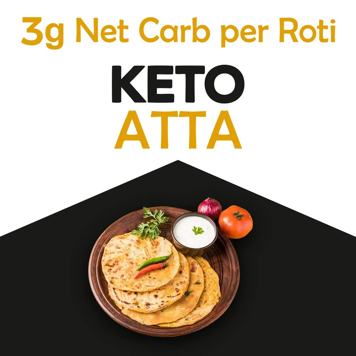 NutroActive Low Carb Keto Atta for Weight Loss | High Protein - Image 6