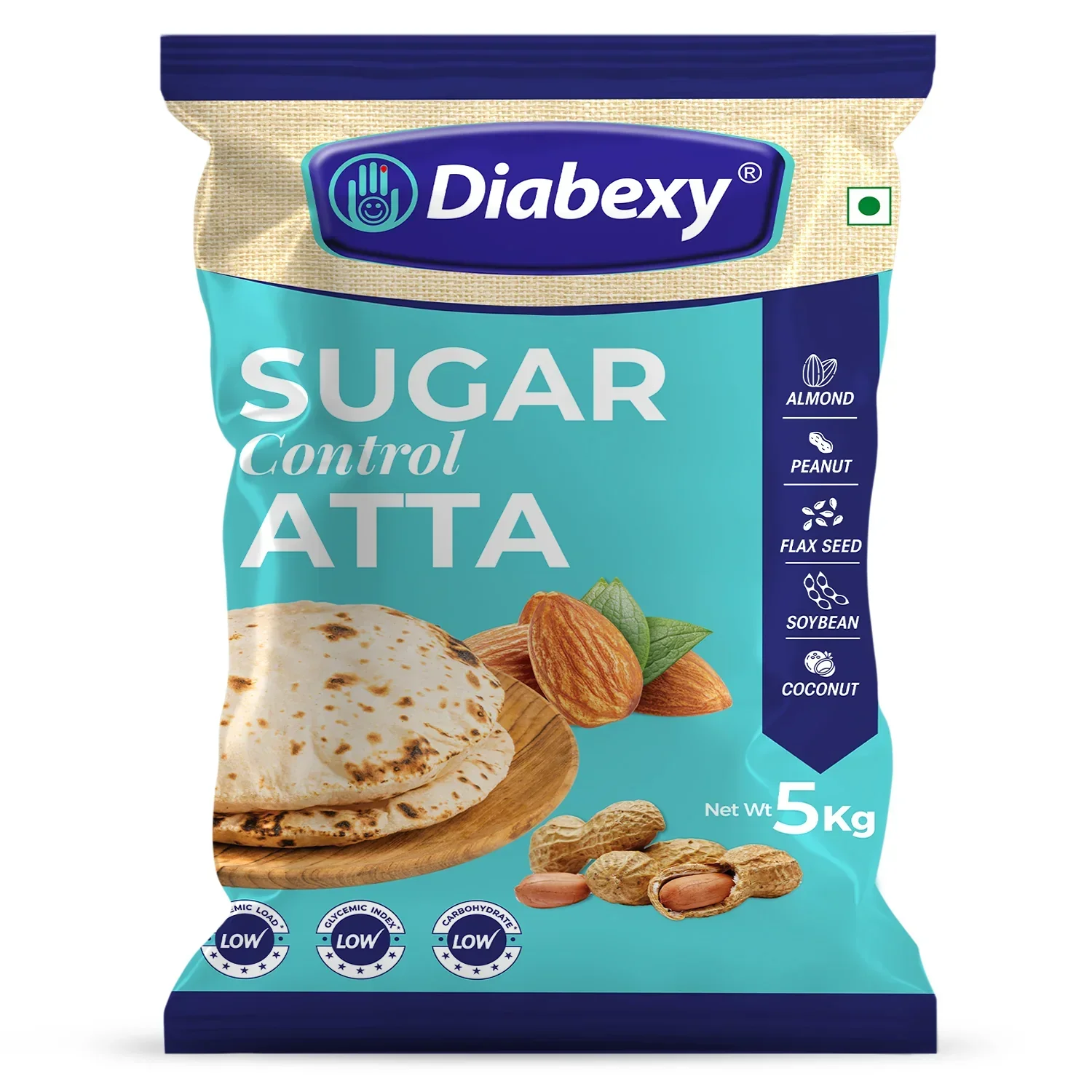 Diabexy Sugar Control Diabetic Atta - Image 3